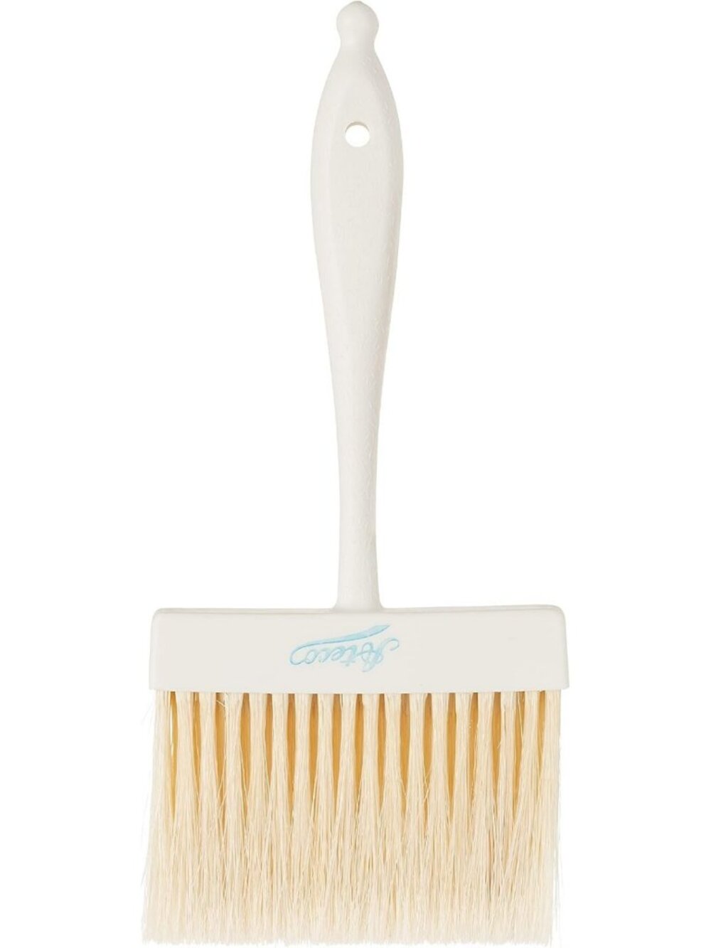 4-Inch Wide Pastry Brush with Natural Boar Bristles & Durable Plastic Handle